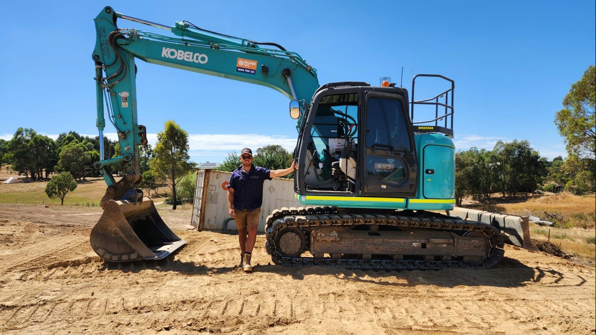 Earthmoving Castlemaine, site cut , excavation 